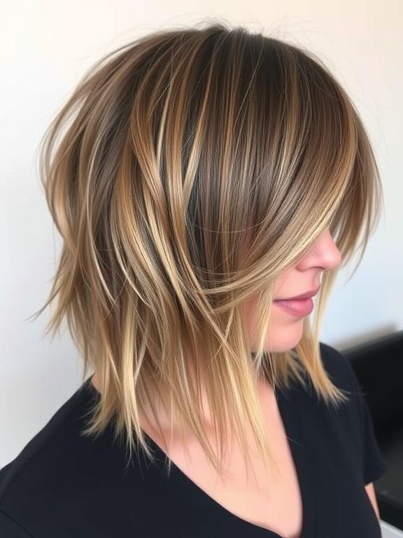 Layered Shag Haircut