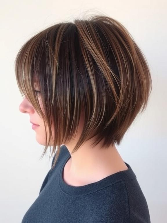 Short Shag Mullet