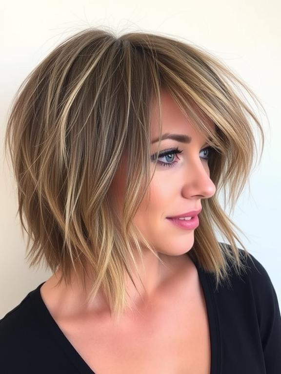 Layered Bob Haircut